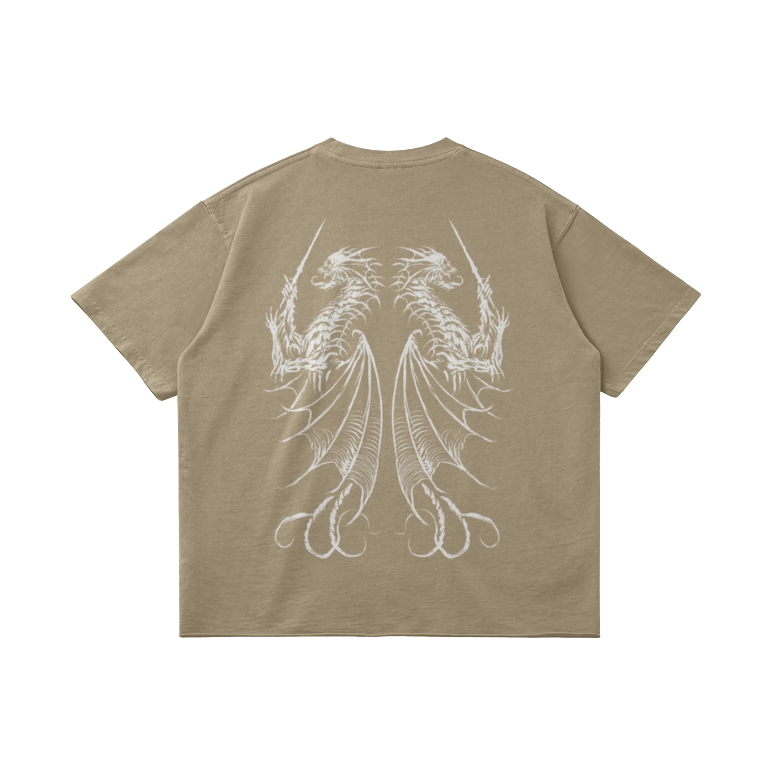 The Nameless | Oversized Tee (Tan) back
